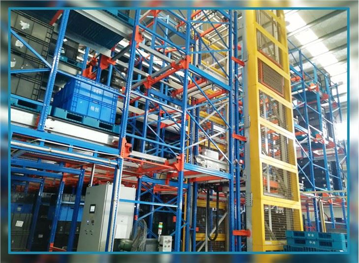 Système ASRS Stacker Crane &Pallet Runner